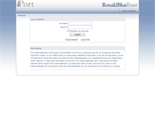 Tablet Screenshot of blueport.ronblue.com
